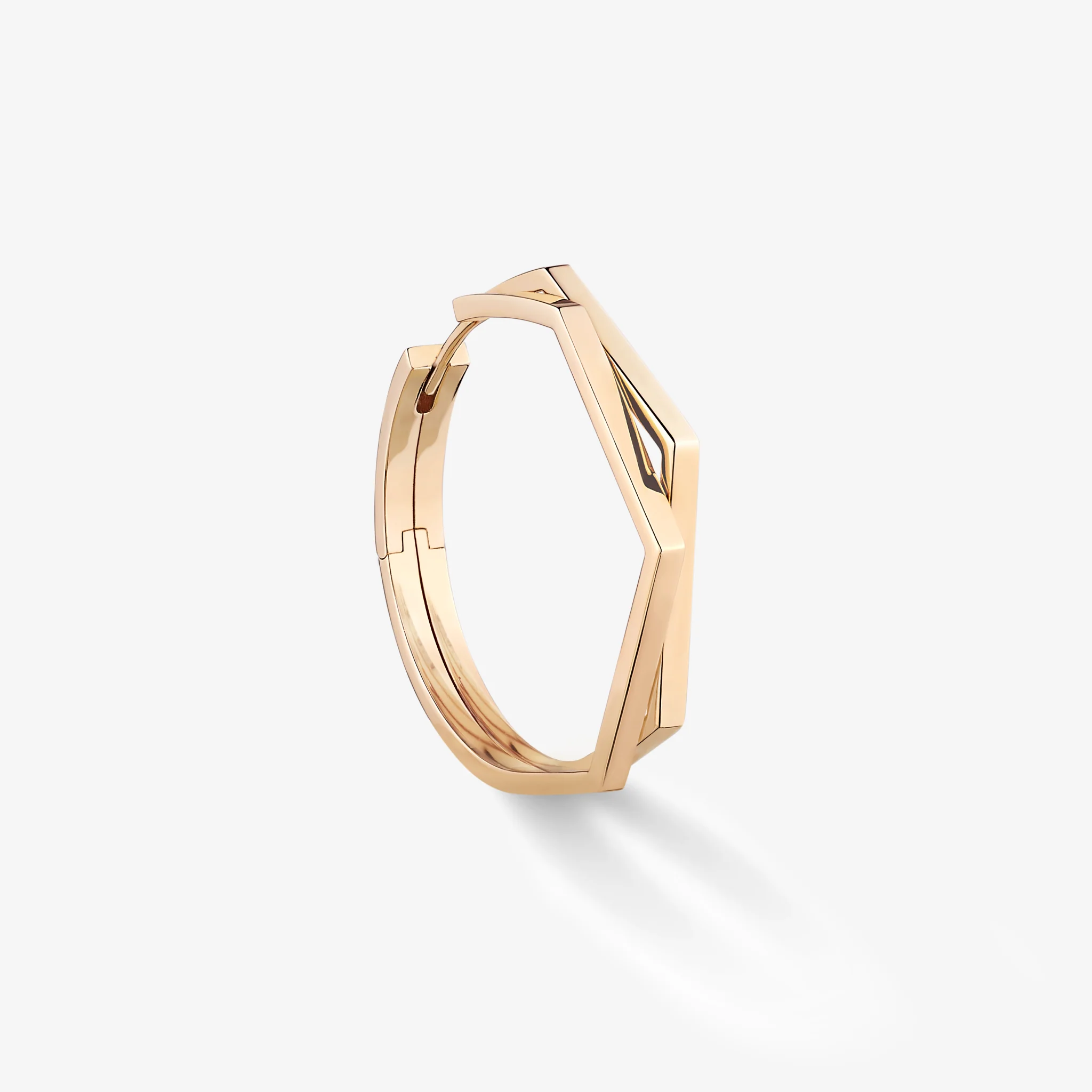 Antifer 2-row hoop earring L