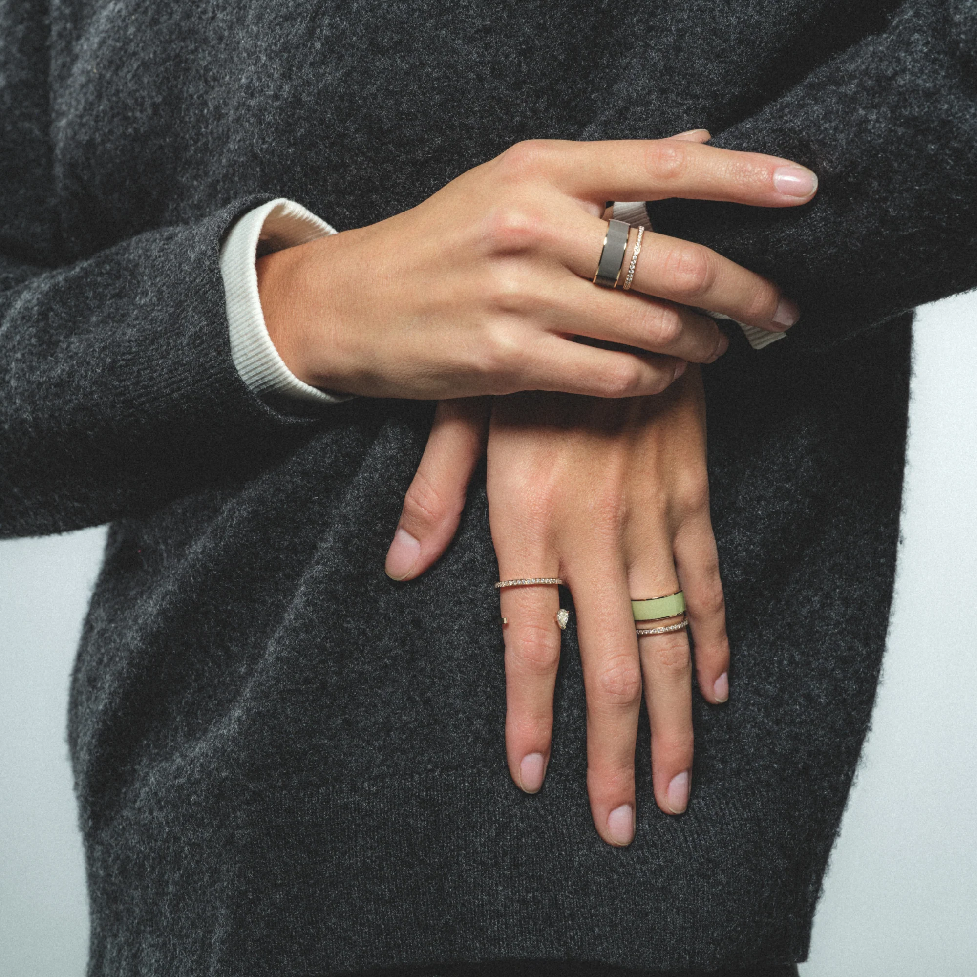 Berbere Chromatic Taupe lacquer ring - Image 2