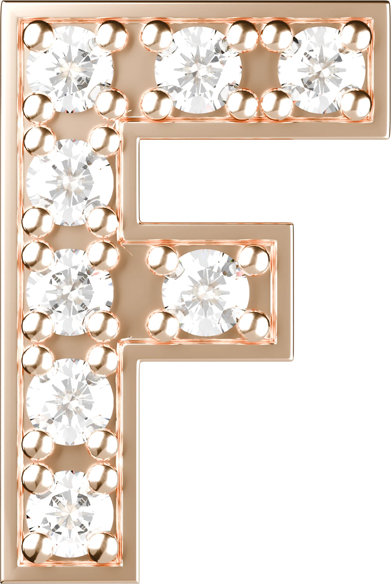 Letters Pink Gold Perso - Image 11