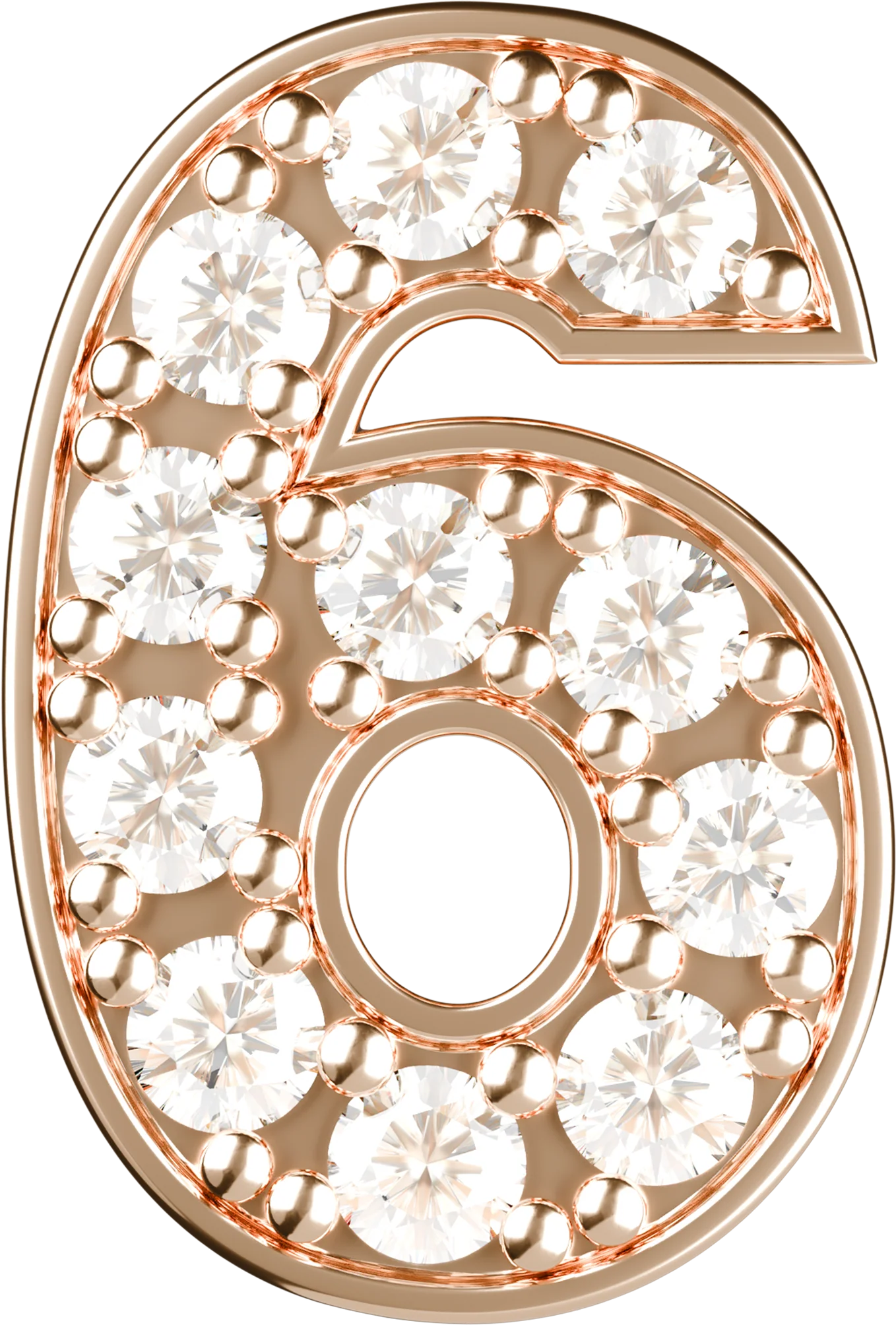 Letters Pink Gold Perso - Image 65