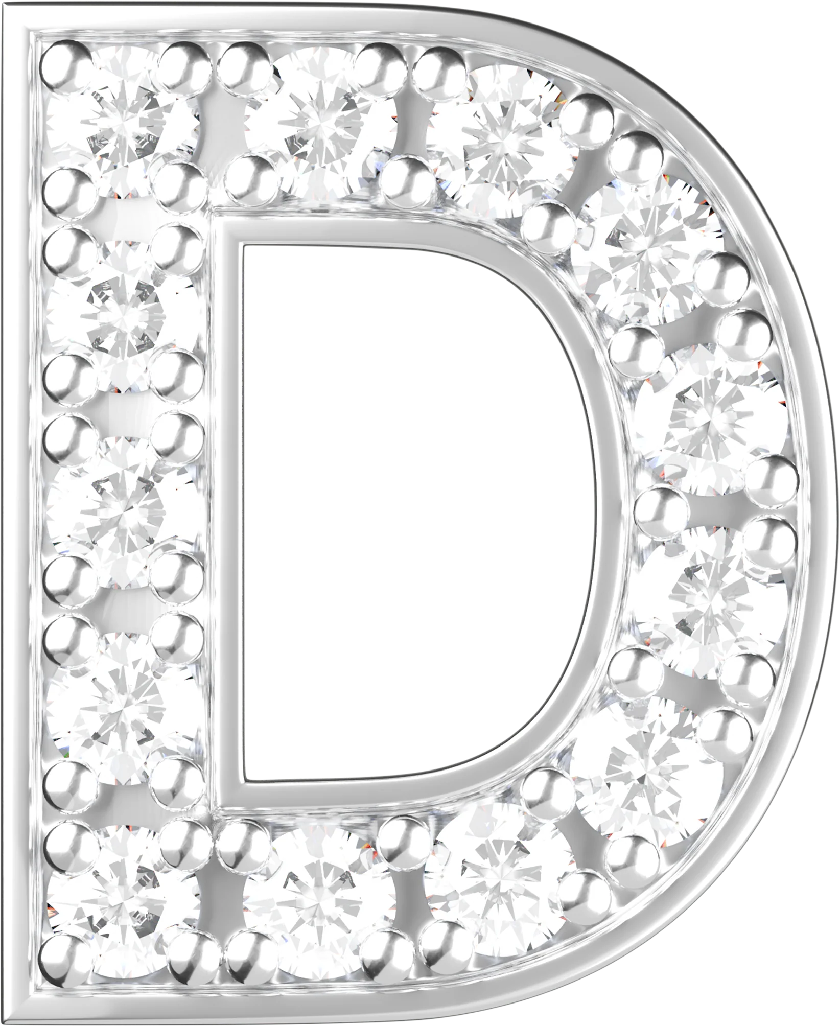 Letters White Gold Perso - Image 11