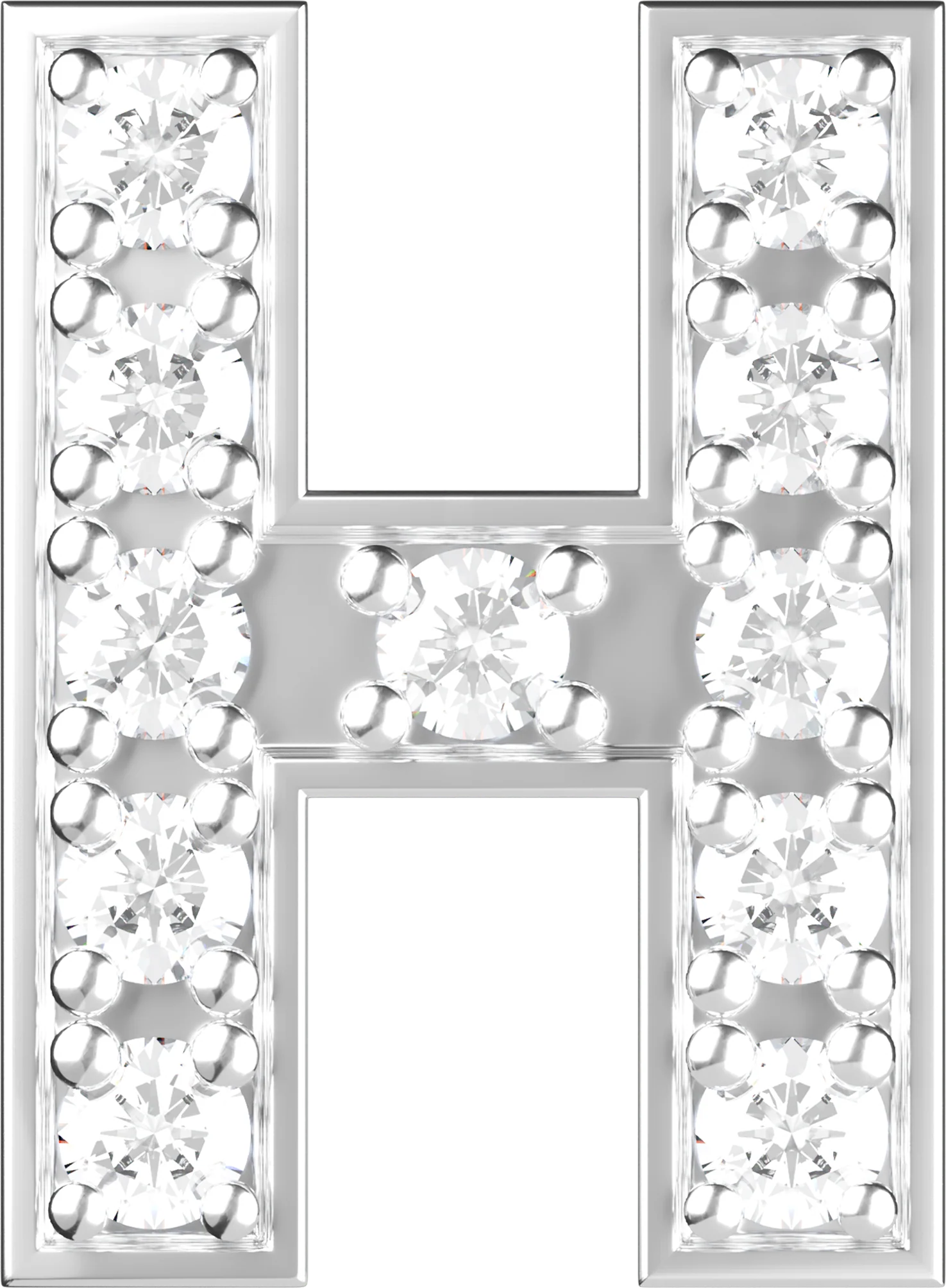 Letters White Gold Perso - Image 19