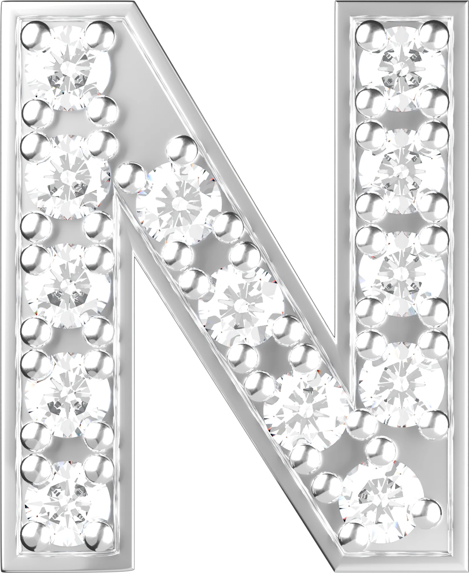 Letters White Gold Perso - Image 29