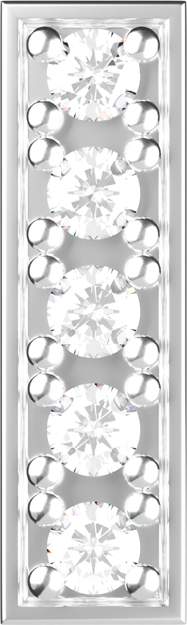 Letters White Gold Perso - Image 3
