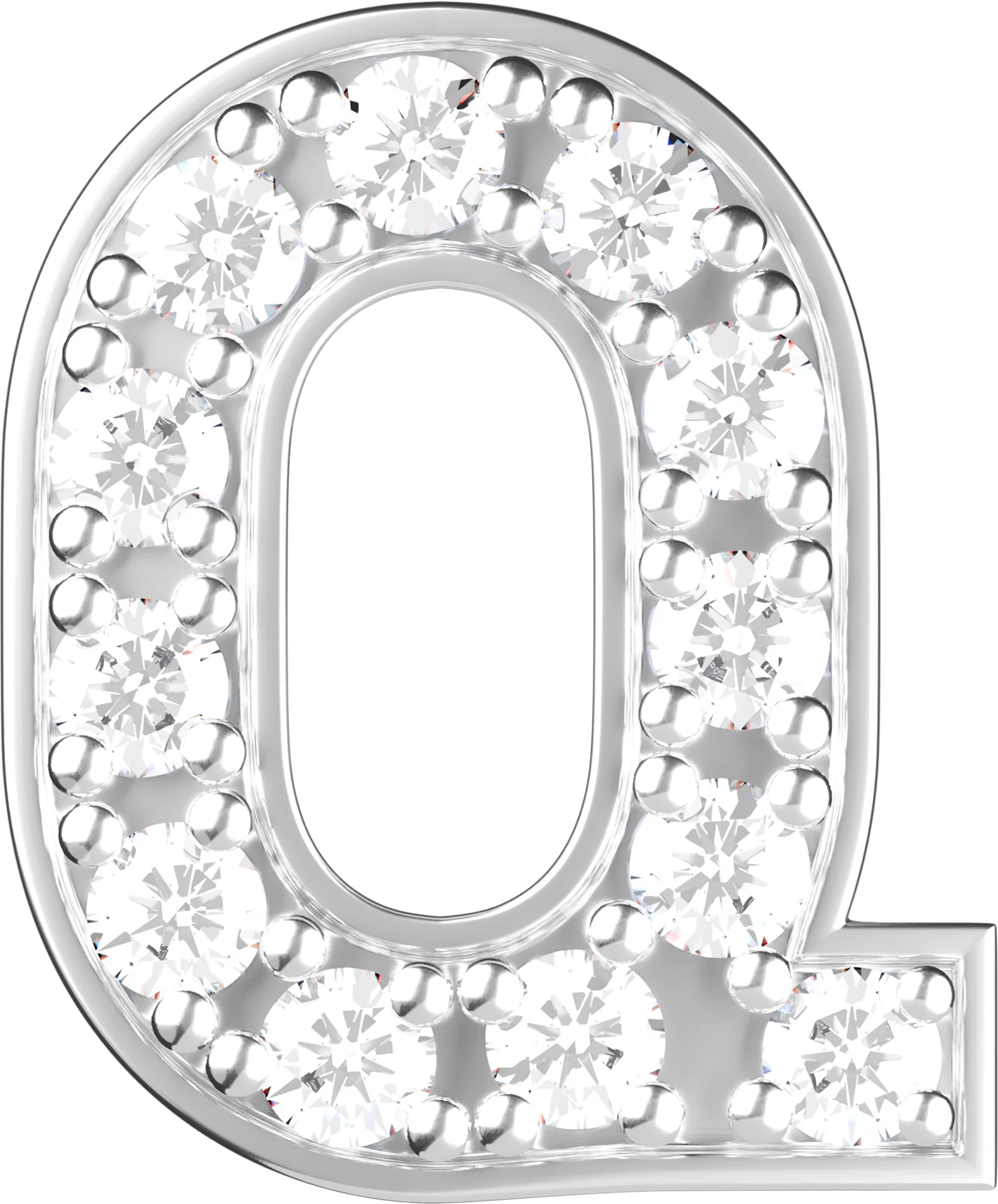 Letters White Gold Perso - Image 35