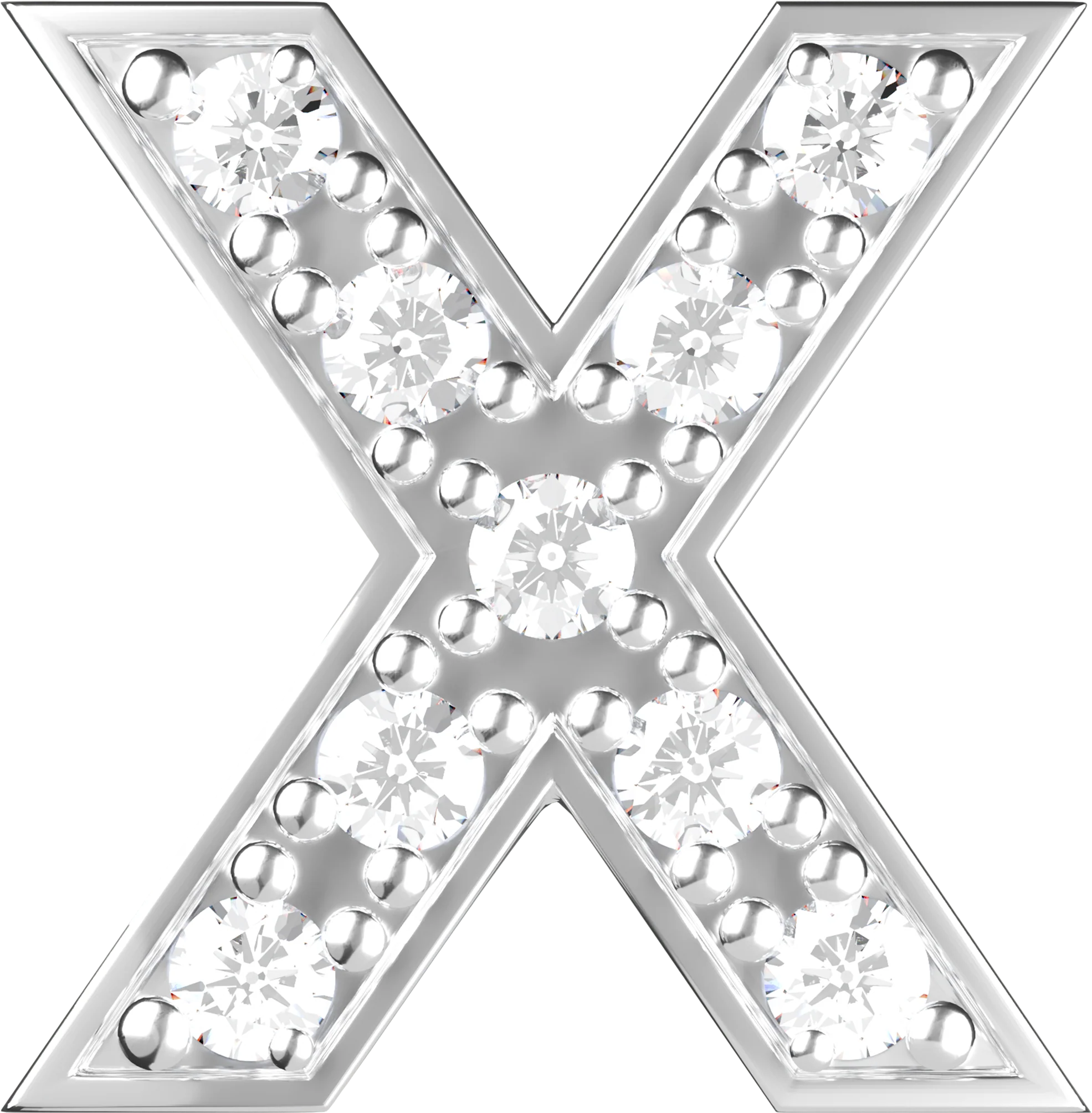 Letters White Gold Perso - Image 47
