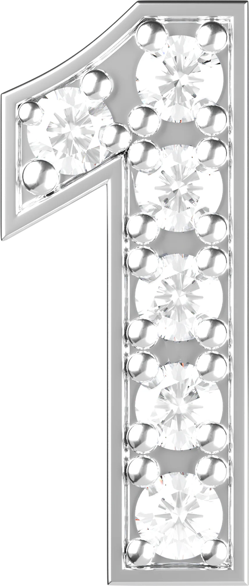 Letters White Gold Perso - Image 55