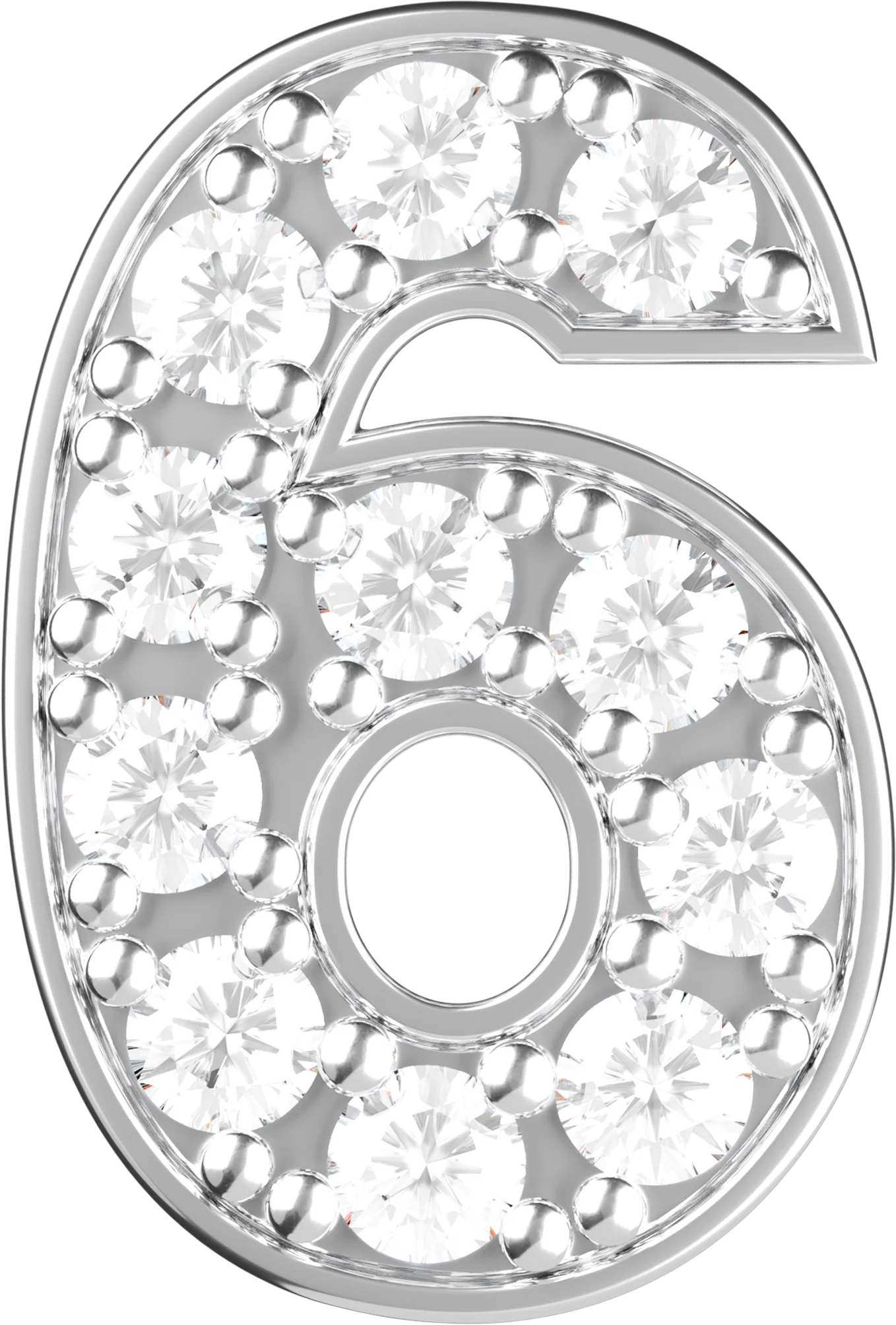 Letters White Gold Perso - Image 65