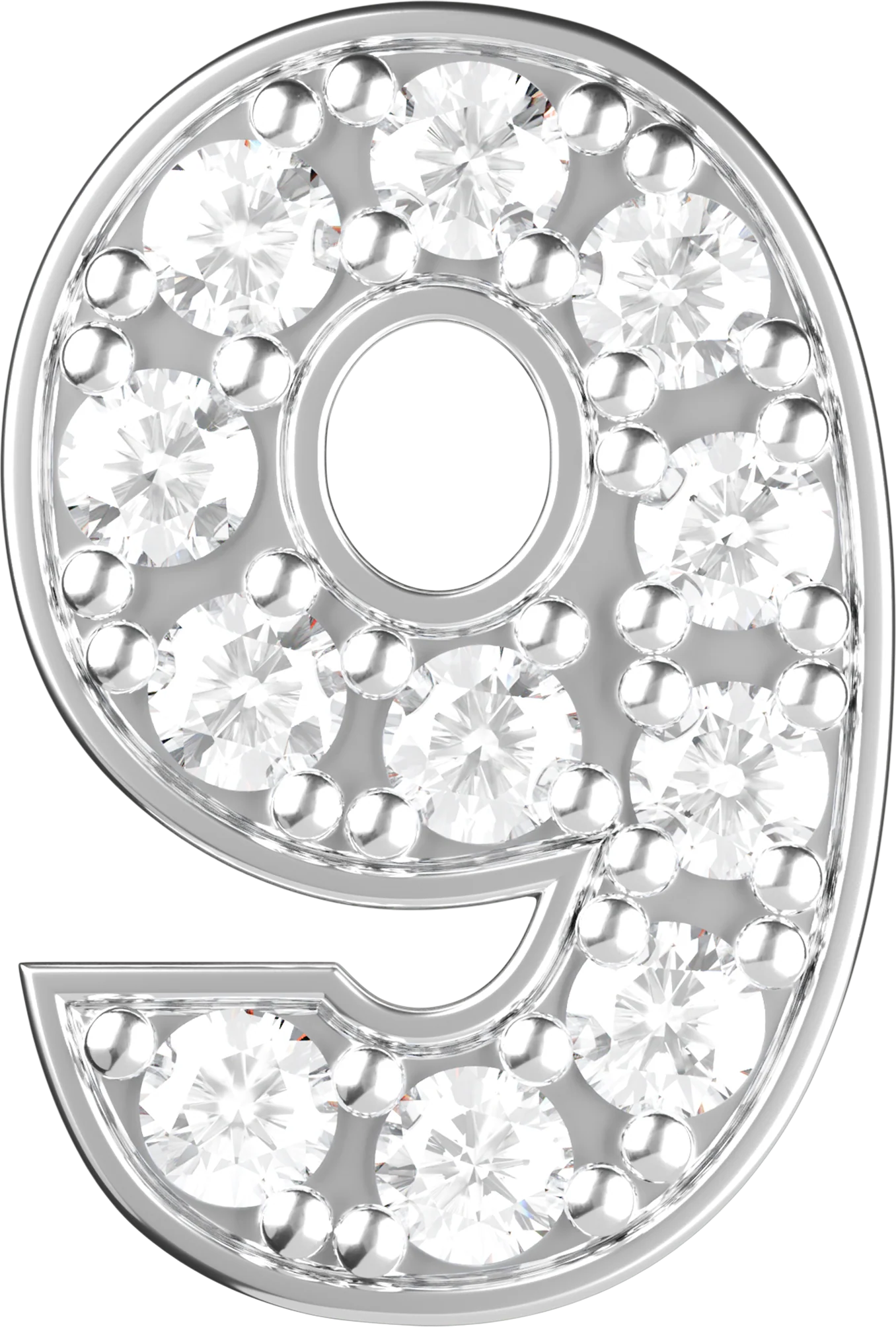 Letters White Gold Perso - Image 71